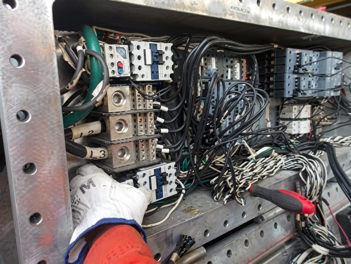 Suministro e instalación HVAC NIZBA en plataforma Ayatsil-A - antes