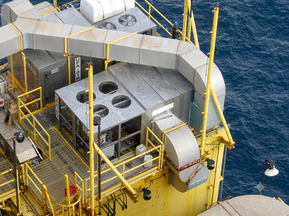 Mantenimiento HVAC NIZBA en plataforma Ayatsil-B - después