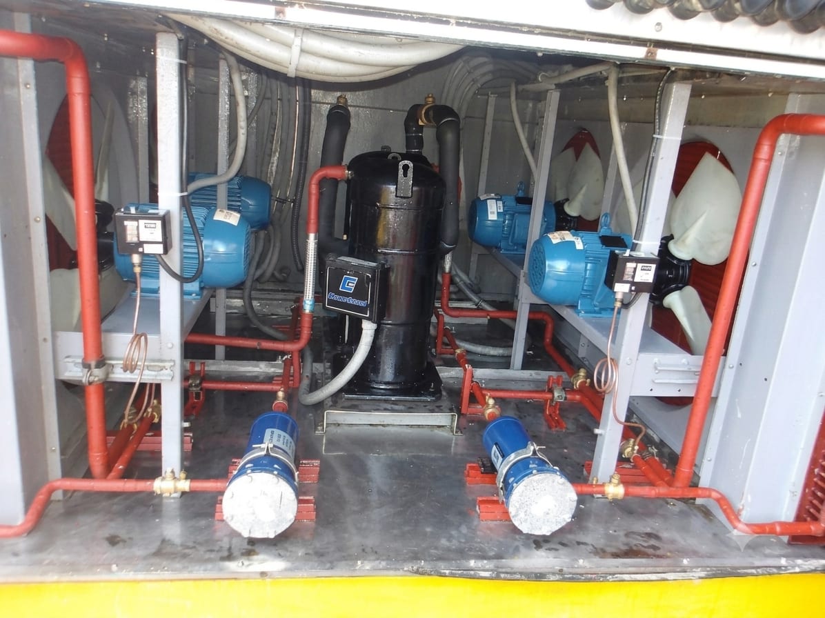 Mantenimiento HVAC NIZBA en plataforma Ayatsil-D