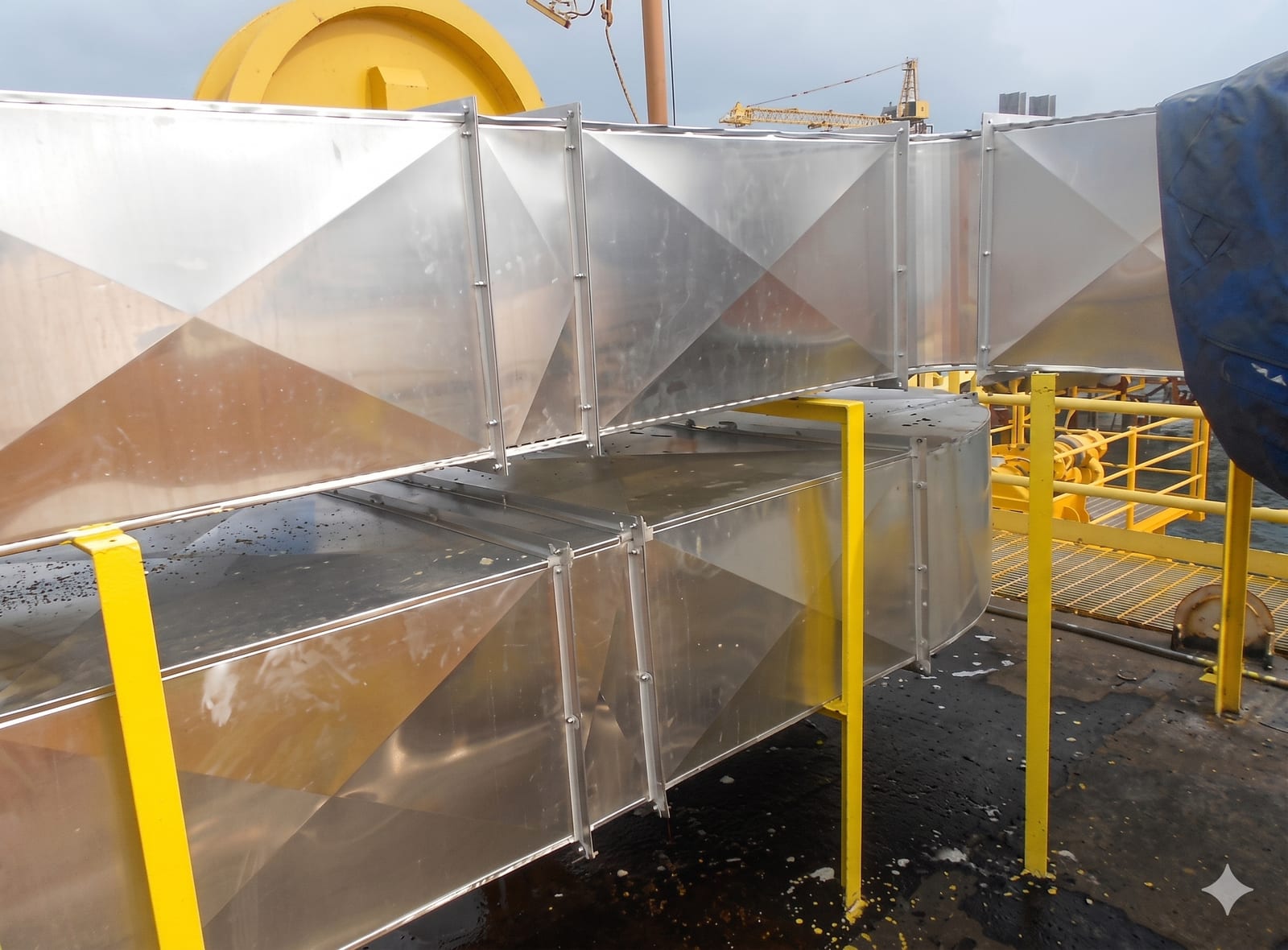 Mantenimiento HVAC NIZBA en plataforma Ku-H - después
