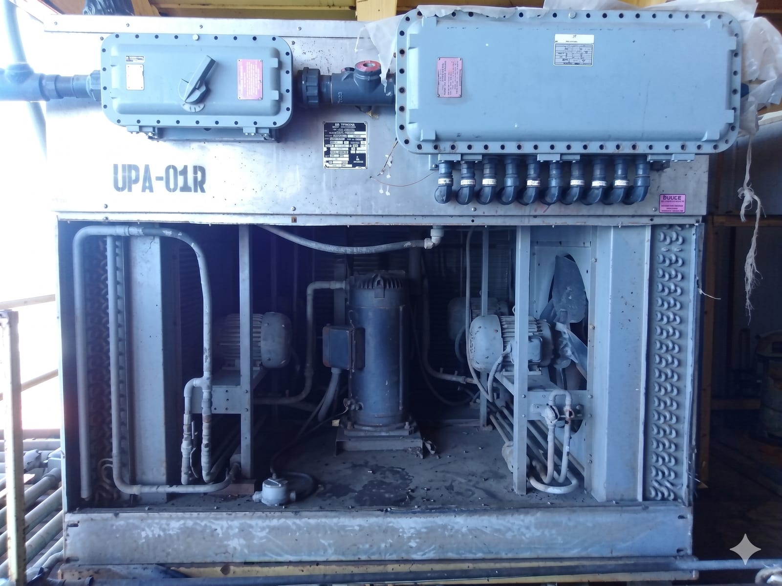 Mantenimiento HVAC NIZBA en plataforma Maloob-A - antes
