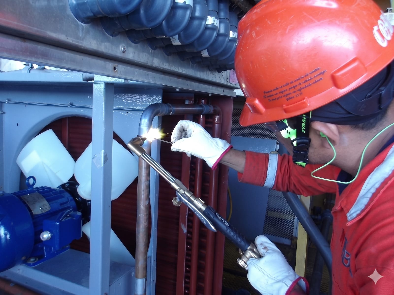 Mantenimiento HVAC NIZBA en plataforma Maloob-A - durante