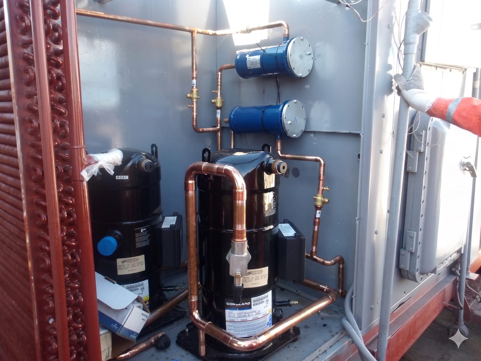 Mantenimiento HVAC NIZBA en plataforma Nohoch-A - después