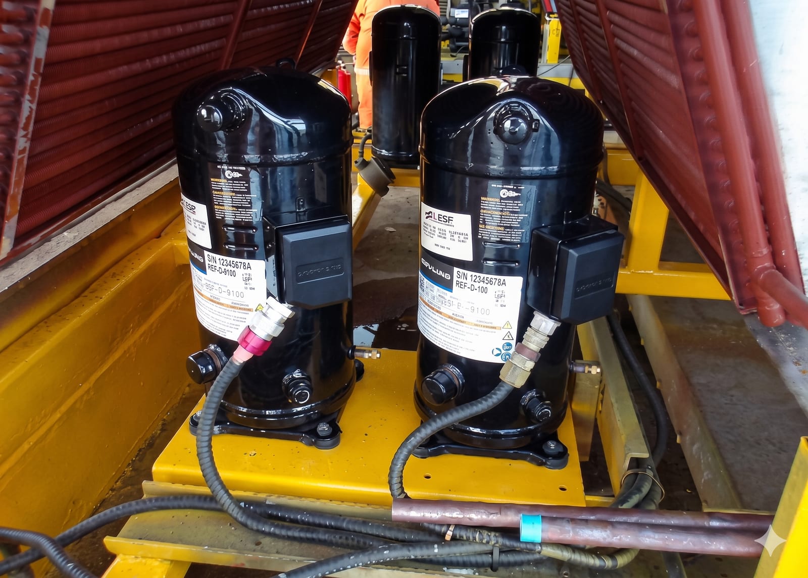 Mantenimiento HVAC NIZBA en plataforma Zaap-D - después